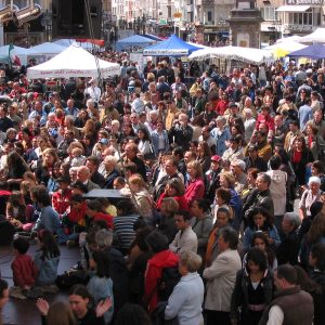Auf dem Marktplatz