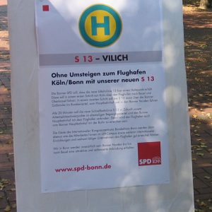 Plakat zur S 13