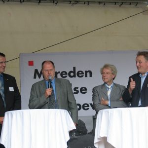 Wilfried Klein, Ministerpräsident Steinbrück, Wolfgang Hürter, Uli kelber