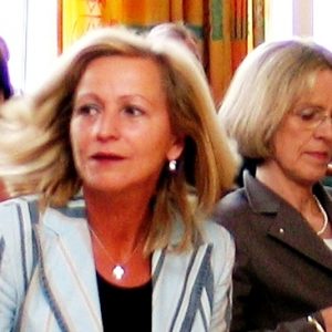 Preisträgerin 2005 - Angelika Marquardt mit Oberbürgermeisterin Bärbel Dieckmann