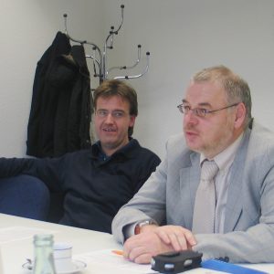 Wilfried Klein und Martin Schilling