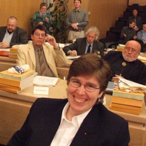 Angelika Esch, stellvertretende Vorsitzende der SPD-Fraktion im Rat der Stadt Bonn