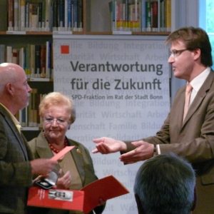 Bill Mockridge, Dorsi Meyer und Wilfried Klein