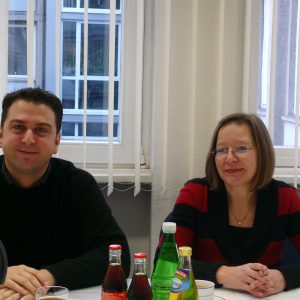 Ernesto Harder, jugend- und familienpolitischer Sprecher und Gieslint Grenz, schulpolitische Sprecherin der SPD-Fraktion