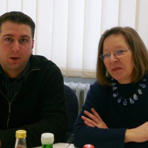 Ernesto Harder und Gieslint Grenz