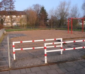 Spielplatz Anfang März 2009